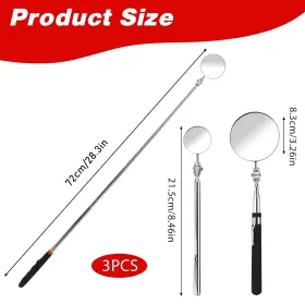 6WWIQEMAA KALIONE Pack Steel Mechanic Mirror Telescoping #2