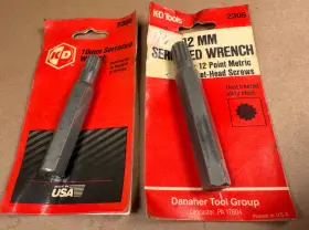 2305D KD Nos Tools Serrated Wrench Triple Square 2305D KD Nos Tools Serrated Wrench Triple Square