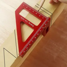 CLC-002 KETIPED Angle Measuring Ruler Alloy #3