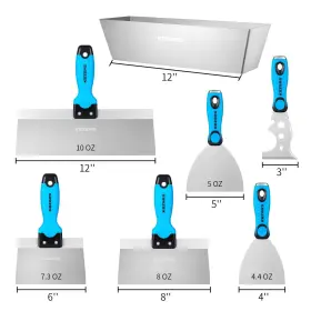 T-0502 KEZERS Drywall Tool Steel Kit #2