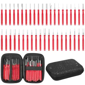 TRTK-41PCS-RED-O-RING KIKERIKE Electrical Connector Pin Tool TRTK-41PCS-RED-O-RING KIKERIKE Electrical Connector Pin Tool