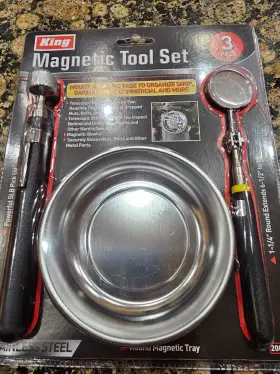 TAIT51A KING Tool Set Magnetic Tray Dish Telescoping Magnet TAIT51A KING Tool Set Magnetic Tray Dish Telescoping Magnet