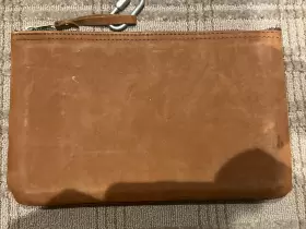 5139L KLEIN TOOLS Top Grain Zipper Bag Pouch #3