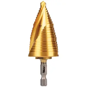 B0BLDMH5R8 KLEIN TOOLS Step Drill Bit Spiral Double Fluted B0BLDMH5R8 KLEIN TOOLS Step Drill Bit Spiral Double Fluted