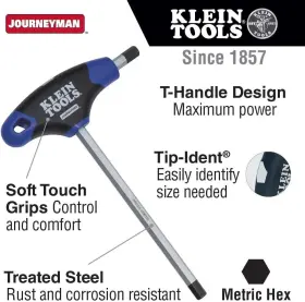 JTH9M8 KLEIN TOOLS Hex Key Journeyman Handle Pack #2 JTH9M8 KLEIN TOOLS Hex Key Journeyman Handle Pack #2