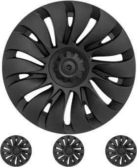 QFGLGG2 KLUTCHTECH Tesla Wheel Covers Hubcaps Hub QFGLGG2 KLUTCHTECH Tesla Wheel Covers Hubcaps Hub