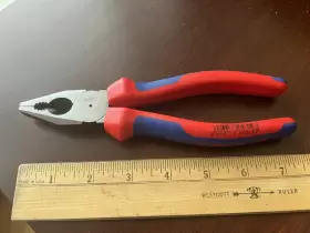 03-02-180 KNIPEX Combination Pliers Handle #2