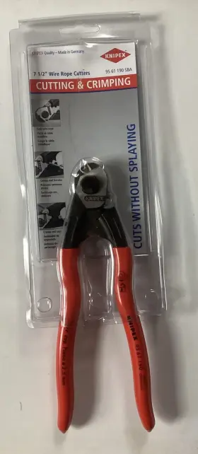 95-61-190-SBA KNIPEX Wire Rope Cutter