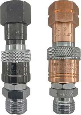 ZA3232260 KOIKE ARONSON Oxy Fuel Connect Torch Hose Coupler ZA3232260 KOIKE ARONSON Oxy Fuel Connect Torch Hose Coupler