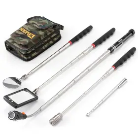 2106PT KOOPOOL Telescoping Magnetic Tool Set Mirror Led Flas