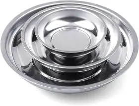 3PCS KOSYBLIYUP Round Magnetic Tray Set Mechanic