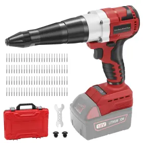 205301 LABFINTOM Cordless Rivet Gun Tool Milwaukee Battery 205301 LABFINTOM Cordless Rivet Gun Tool Milwaukee Battery
