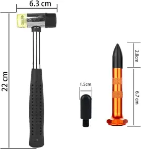 ZF-TOOL-02 LADYROSIAN Car Body Dent Repair Tools Hammer Knock #2