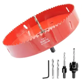 B0BRHZF82B LAIWEI Hole Saw Mandrel Wood Kit B0BRHZF82B LAIWEI Hole Saw Mandrel Wood Kit