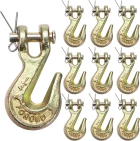 L-CLEVISGRABHOOK-10PC LAWEI Pack Clevis Grab Hook Forged L-CLEVISGRABHOOK-10PC LAWEI Pack Clevis Grab Hook Forged