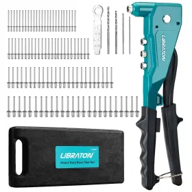 630808009372 LIBRATON Rivet Gun Pop Set Riveter