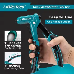 630808009815 LIBRATON Rivet Gun Pop Set Riveter #2