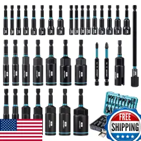 B0DF6Z8ZJR LIBRATON Magnetic Nut Driver Set Impact Bit