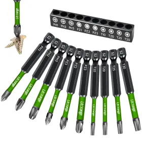 A255-10 LITORANGE Screwdriver Bits Set Phillips Driver