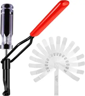 MX-QF-001 LIZENOZ Valve Lash Adjustment Tool Angled Feeler MX-QF-001 LIZENOZ Valve Lash Adjustment Tool Angled Feeler