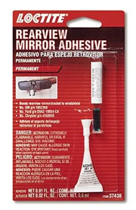37438 LOCTITE Rear View Mirror Crl Adhesive Pack 37438 LOCTITE Rear View Mirror Crl Adhesive Pack