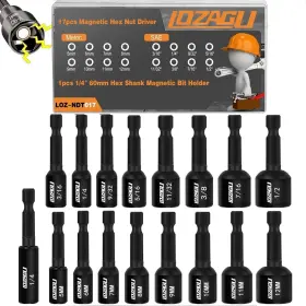LOZ-NDT017 LOZAGU Magnetic Nut Driver Set LOZ-NDT017 LOZAGU Magnetic Nut Driver Set