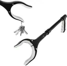 19AM-GY LUXET Grabber Reacher Tool Up Stick Grip