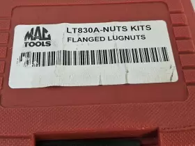 LT830A MAC TOOLS Nuts Flanged Lugnuts Kit #3