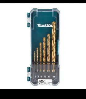 D-72833 MAKITA Drill Bit Set Hss Tin Wood D-72833 MAKITA Drill Bit Set Hss Tin Wood
