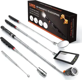650380613217 MANWALD Telescoping Magnetic Tool Set Up