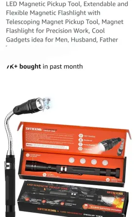 702735942470 MANWALD Led Magnetic Tools Christmas Him Men 702735942470 MANWALD Led Magnetic Tools Christmas Him Men