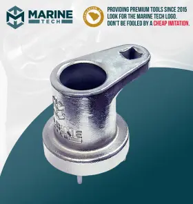 AMT0138 MARINE TECH TOOLS Drive Shaft Ring Nut Wrench Yamaha AMT0138 MARINE TECH TOOLS Drive Shaft Ring Nut Wrench Yamaha