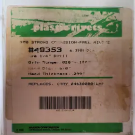 48353 MARSON Rivet Chrysler 48353 MARSON Rivet Chrysler