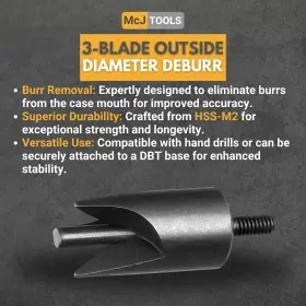 0.17-0.45CAL MCJ TOOLS Reloading Deburr Outside #3 0.17-0.45CAL MCJ TOOLS Reloading Deburr Outside #3