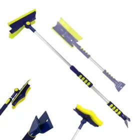 086159191998 MICHELIN Swivel Head Snow Brush Scraper Squeegee 086159191998 MICHELIN Swivel Head Snow Brush Scraper Squeegee