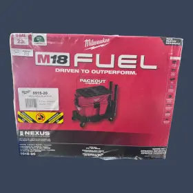 045242318124 MILWAUKEE Fuel Nexus Gallon Vacuum Cordless 045242318124 MILWAUKEE Fuel Nexus Gallon Vacuum Cordless