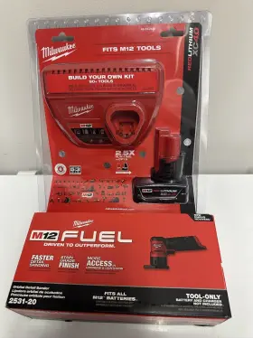 2531-21HOC MILWAUKEE Fuel Orbital Detail Sander Kit