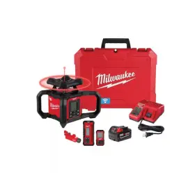 3704-21 MILWAUKEE Exterior Dual Slope Rotary Laser Level Kit