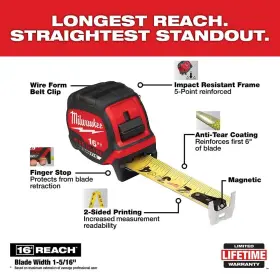 48-22-0216M MILWAUKEE Blade Magnetic Tape #3