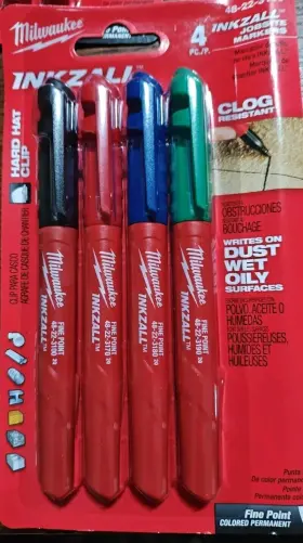 48-22-3106 MILWAUKEE Inkzall Point Markers Pack #2