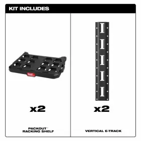 48-22-8480 MILWAUKEE Packout Racking Kit #2 48-22-8480 MILWAUKEE Packout Racking Kit #2