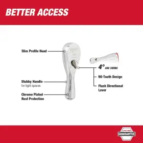 48-22-9003-48-22-9005 MILWAUKEE Stubby Ratchet Drive #2