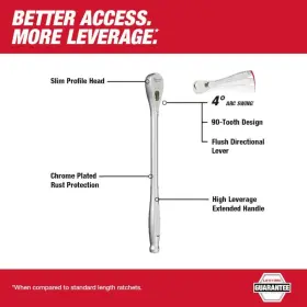48-22-9003-48-22-9005 MILWAUKEE Stubby Ratchet Drive #3