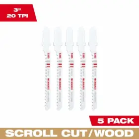 48-42-5385 MILWAUKEE Wood Jig Saw Blades Shank