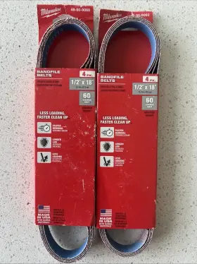 48-80-9060 MILWAUKEE Belts Total Bandfile Sanding 48-80-9060 MILWAUKEE Belts Total Bandfile Sanding