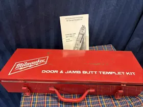 49-54-0101 MILWAUKEE Door Jamb Butt Templet Manual Kit