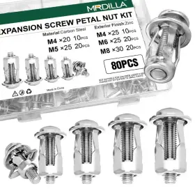 HBLM-02 MRDILLA Expansion Bolt Rustproof Carbon Steel Jack
