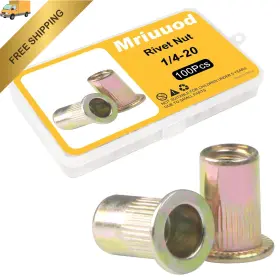 BXG01 MRIUUOD Rivet Nuts Zinc Carbon BXG01 MRIUUOD Rivet Nuts Zinc Carbon