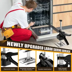 735812901336 MTNTE Labor Handle Lever Arm Drywall Lift Wall #3 735812901336 MTNTE Labor Handle Lever Arm Drywall Lift Wall #3