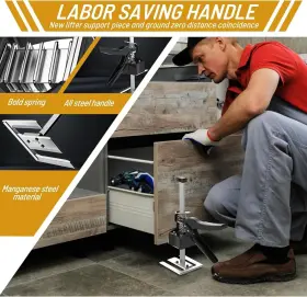 735812901572 MTNTE Labor Handle Lever Arm Drywall Lift Wall #3 735812901572 MTNTE Labor Handle Lever Arm Drywall Lift Wall #3